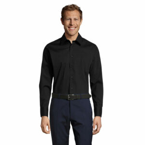 Chemise homme stretch manches longues Sol’s Brighton