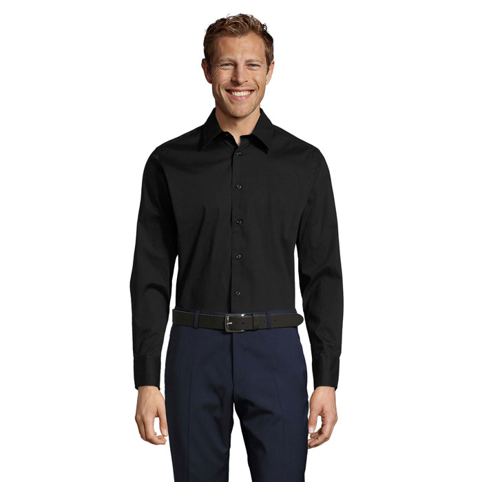Chemise homme stretch manches longues Sol’s Brighton Chemise homme stretch manches longues Sol’s Brighton