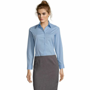 Chemise femme stretch manches longues Sol’s Eden – vue 3