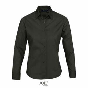 Chemise femme stretch manches longues Sol’s Eden