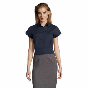 Chemise femme stretch manches courtes Sol’s Excess – vue 3
