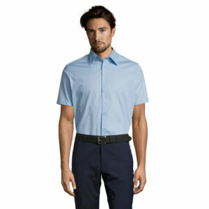 Chemise homme stretch manches courtes Sol’s Broadway – vue 3