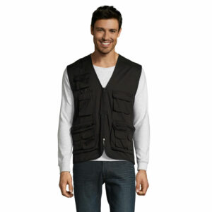 Gilet reporter multipoches Sol&rsquo;s Wild – vue 2