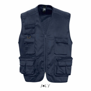 Gilet reporter multipoches Sol&rsquo;s Wild – vue 3
