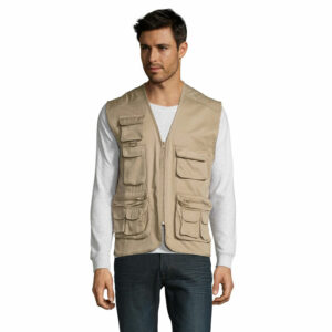 Gilet reporter multipoches Sol&rsquo;s Wild