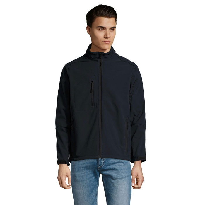 Veste homme zippée softshell Sol’s Relax Veste homme zippée softshell Sol’s Relax