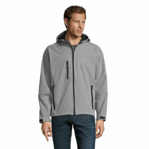 Softshell homme à capuche Sol’s Replay Men – vue 3