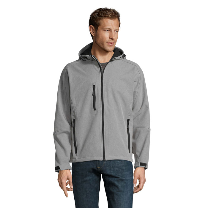 Softshell homme à capuche Sol’s Replay Men Softshell homme à capuche Sol’s Replay Men – vue 3