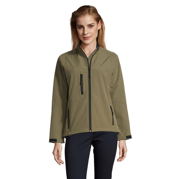 Veste femme zippée softshell Sol’s Roxy Veste femme zippée softshell Sol’s Roxy – vue 2