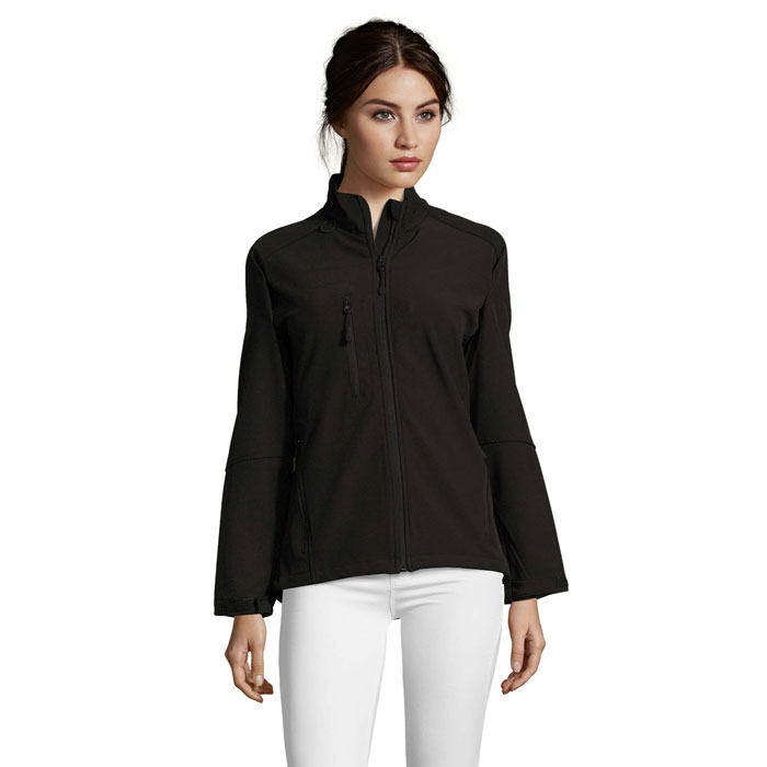 Veste femme zippée softshell Sol’s Roxy Veste femme zippée softshell Sol’s Roxy – vue 3