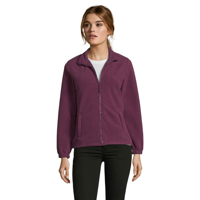 Fleece jacket 300g/m² Sol’s North Women Fleece jacket 300g/m² Sol’s North Women – vue 2