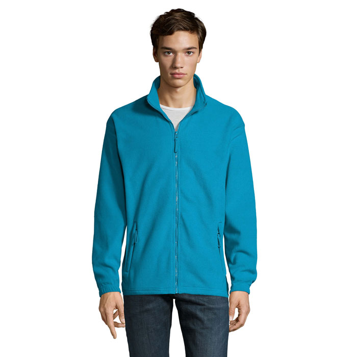 Veste micropolaire zippée homme Sol’s North Veste micropolaire zippée homme Sol’s North