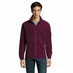 Veste micropolaire zippée homme Sol’s North – vue 3