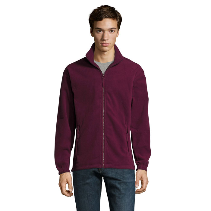 Veste micropolaire zippée homme Sol’s North Veste micropolaire zippée homme Sol’s North – vue 3