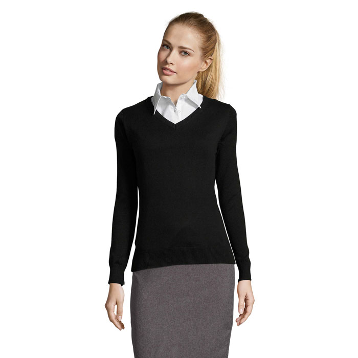 Pull col v femme Sol’s Galaxy Women Pull col v femme Sol’s Galaxy Women – vue 2