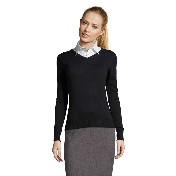 Pull col v femme Sol’s Galaxy Women Pull col v femme Sol’s Galaxy Women – vue 3