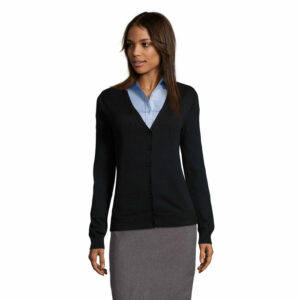 Gilet femme boutonné col v Sol’s Golden Women