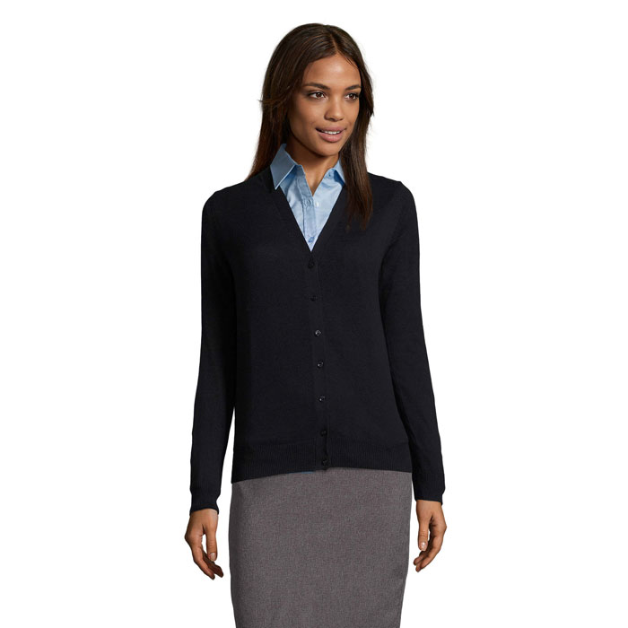 Gilet femme boutonné col v Sol’s Golden Women Gilet femme boutonné col v Sol’s Golden Women – vue 2