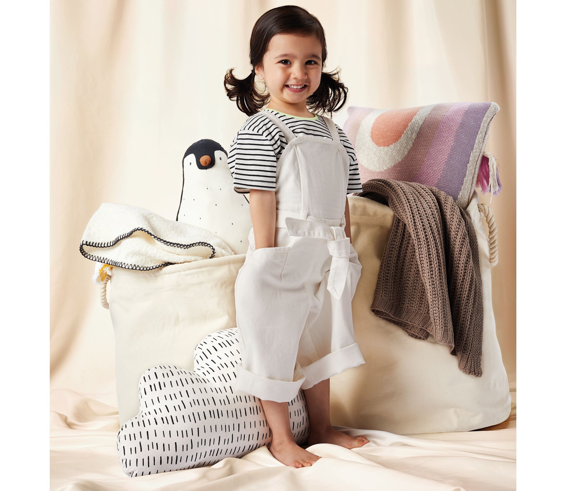 Sac à cordon Panier en coton canvas Westford Mill Heavy Storage Trug Sac à cordon Panier en coton canvas Westford Mill Heavy Storage Trug