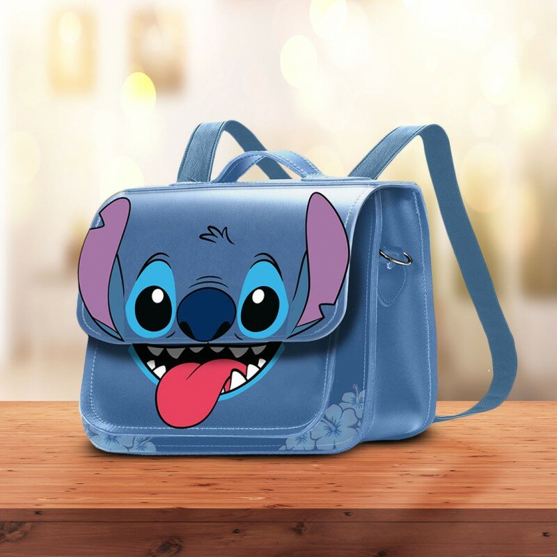 Sac à Dos Cartable Stitch Disney Bleu Sac à Dos Cartable Stitch Disney Bleu