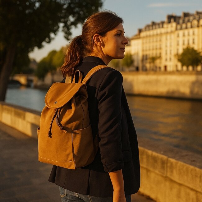 Sac à dos coton recyclé NATURA Sac à dos coton recyclé NATURA