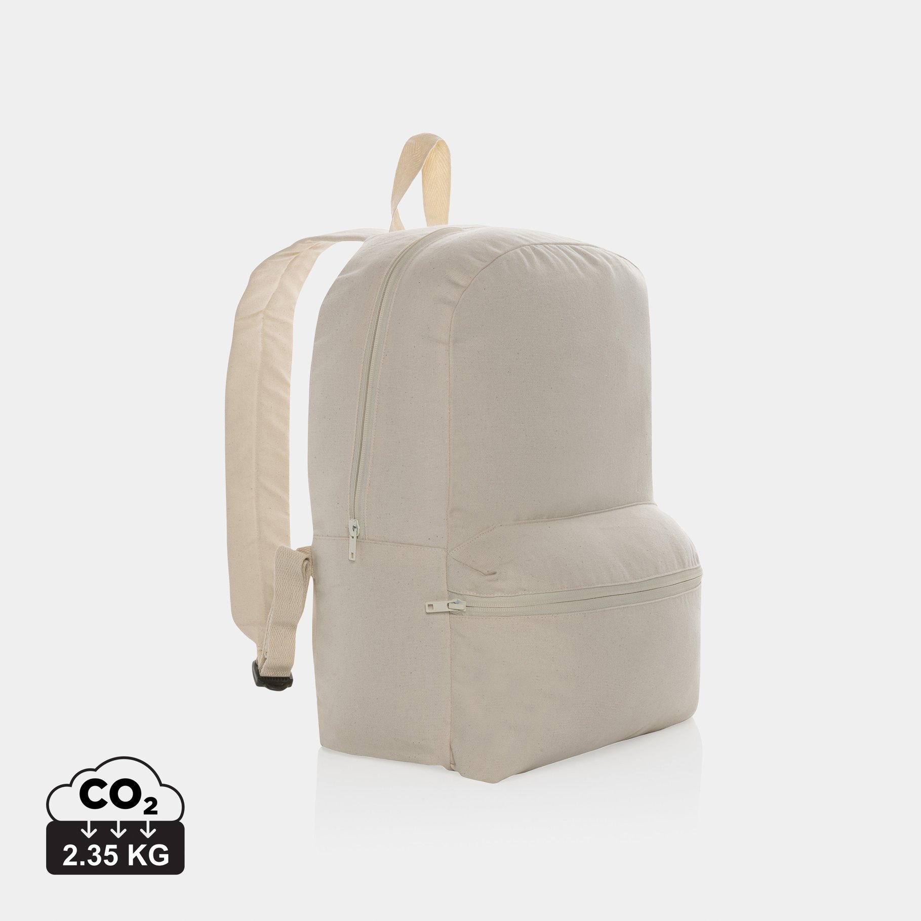 Sac à dos en toile recyclée 285g/m² non teintée Aware™ Sac à dos en toile recyclée 285g/m² non teintée Aware™