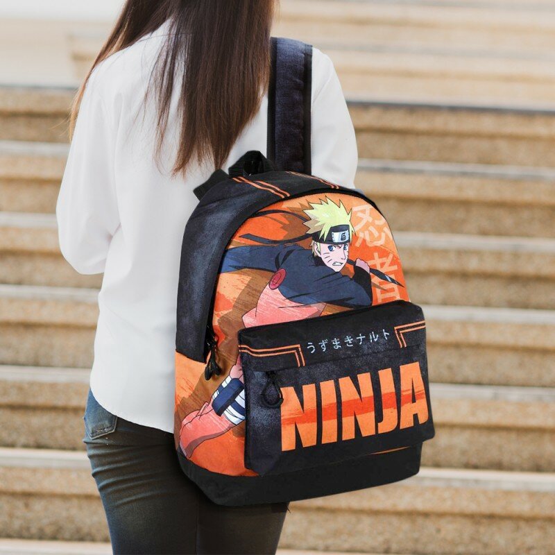Sac à Dos Naruto Ninja Orange & Noir Sac à Dos Naruto Ninja Orange & Noir