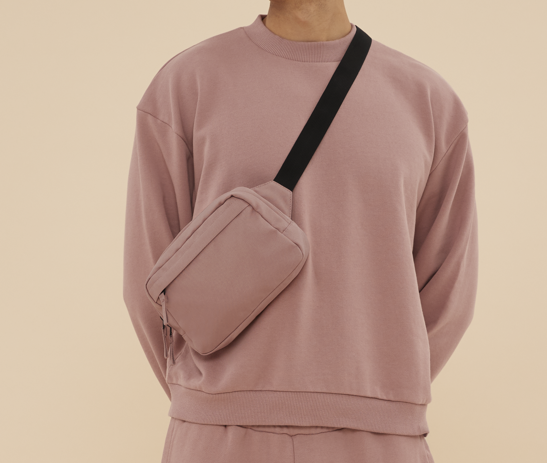 Sac banane en polyester recyclé Bag Base Premium Recycled Cross Body Sac banane en polyester recyclé Bag Base Premium Recycled Cross Body