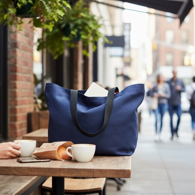 Sac cabas coton 220g AZALÉE Sac cabas coton 220g AZALÉE