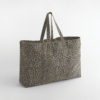 Sac cabas oversize en toile  imprimé léopard Westford Mill W336
