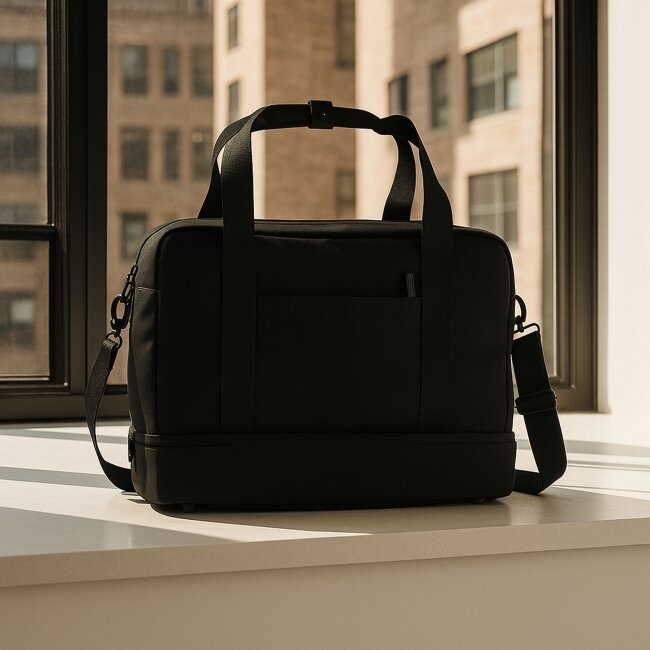 Sac de sport polyester recyclé DARKLINE Sac de sport polyester recyclé DARKLINE