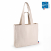 Sac en Coton à deux poignées avec soufflet 220GR Certifié Origine France Garantie Goodjour