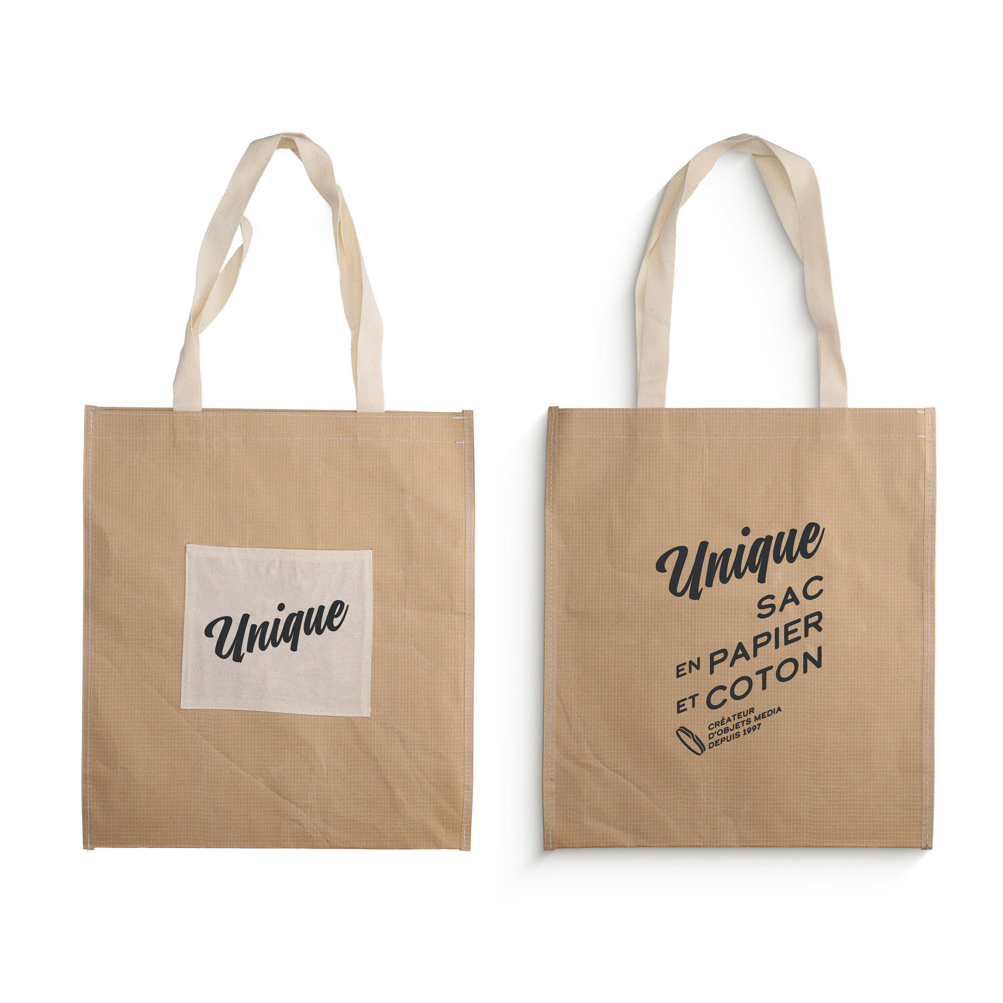 Sac en papier et coton Sac en papier et coton