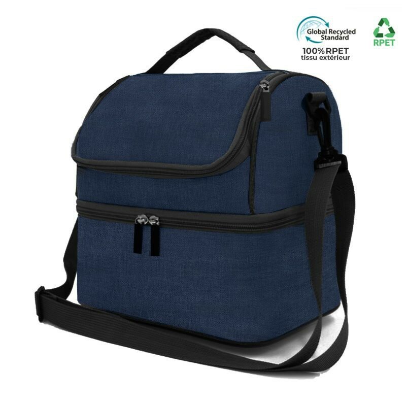 Sac isotherme 2 compartiments GRS Environnement & Nature Sac isotherme 2 compartiments GRS Environnement & Nature