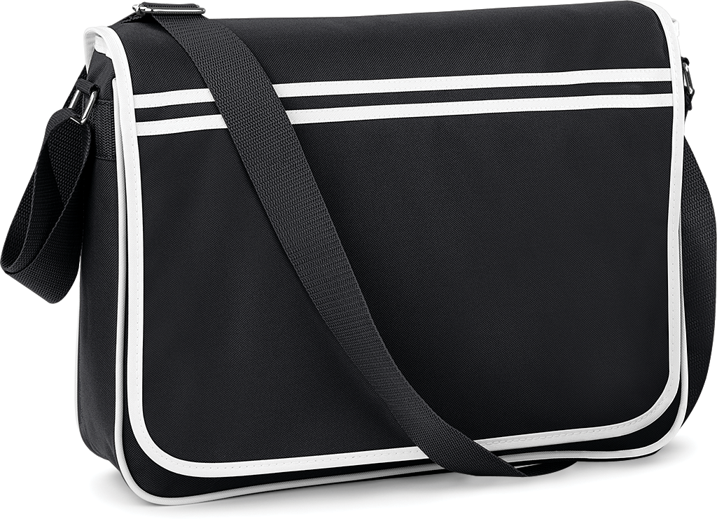 Sac messenger rétro BagBase BG71 Sac messenger rétro BagBase BG71