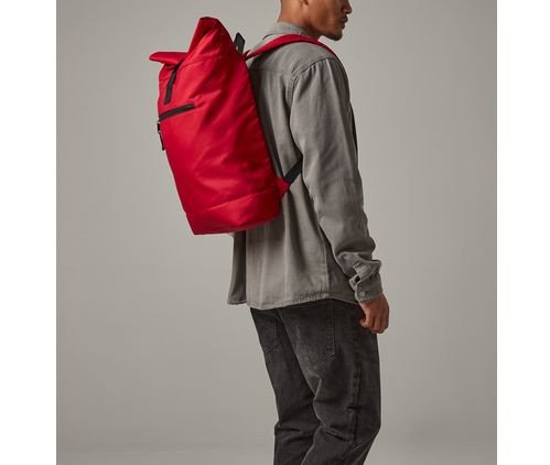 Sac ordinateur à dos fermeture à enroulement en matériaux recyclés Bag Base Recycled Roll-Top Backpack Sac ordinateur à dos fermeture à enroulement en matériaux recyclés Bag Base Recycled Roll-Top Backpack