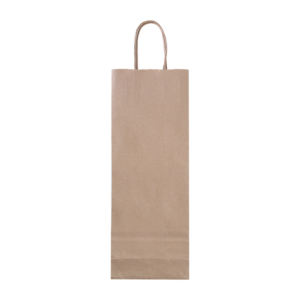 Sac papier kraft 1 bouteille