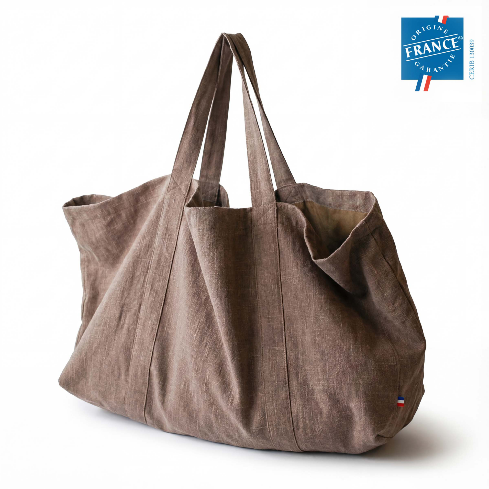 Sac polyester / coton recyclé 220G Certifié Origine France garantie Goodjour Sac polyester / coton recyclé 220G Certifié Origine France garantie Goodjour