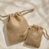 Sac shopping avec cordon en toile de jute Westford Mill Stuff Bag