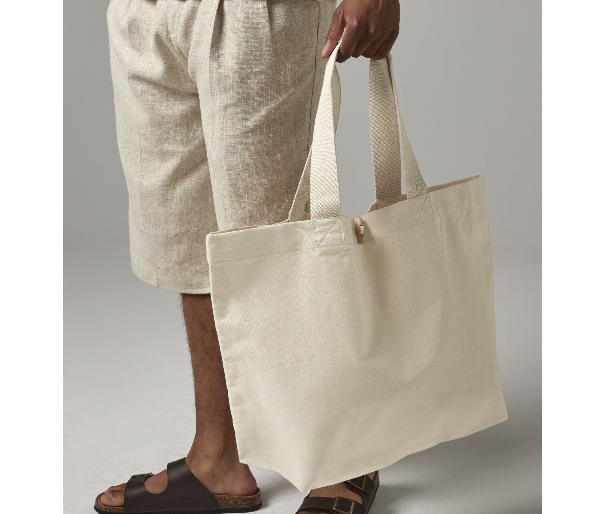 Sac shopping canvas en coton bio Westford Mill Earthaware® Organic Marina Tote XL Sac shopping canvas en coton bio Westford Mill Earthaware® Organic Marina Tote XL