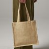Sac shopping compact en toile de jute Westford Mill Tote
