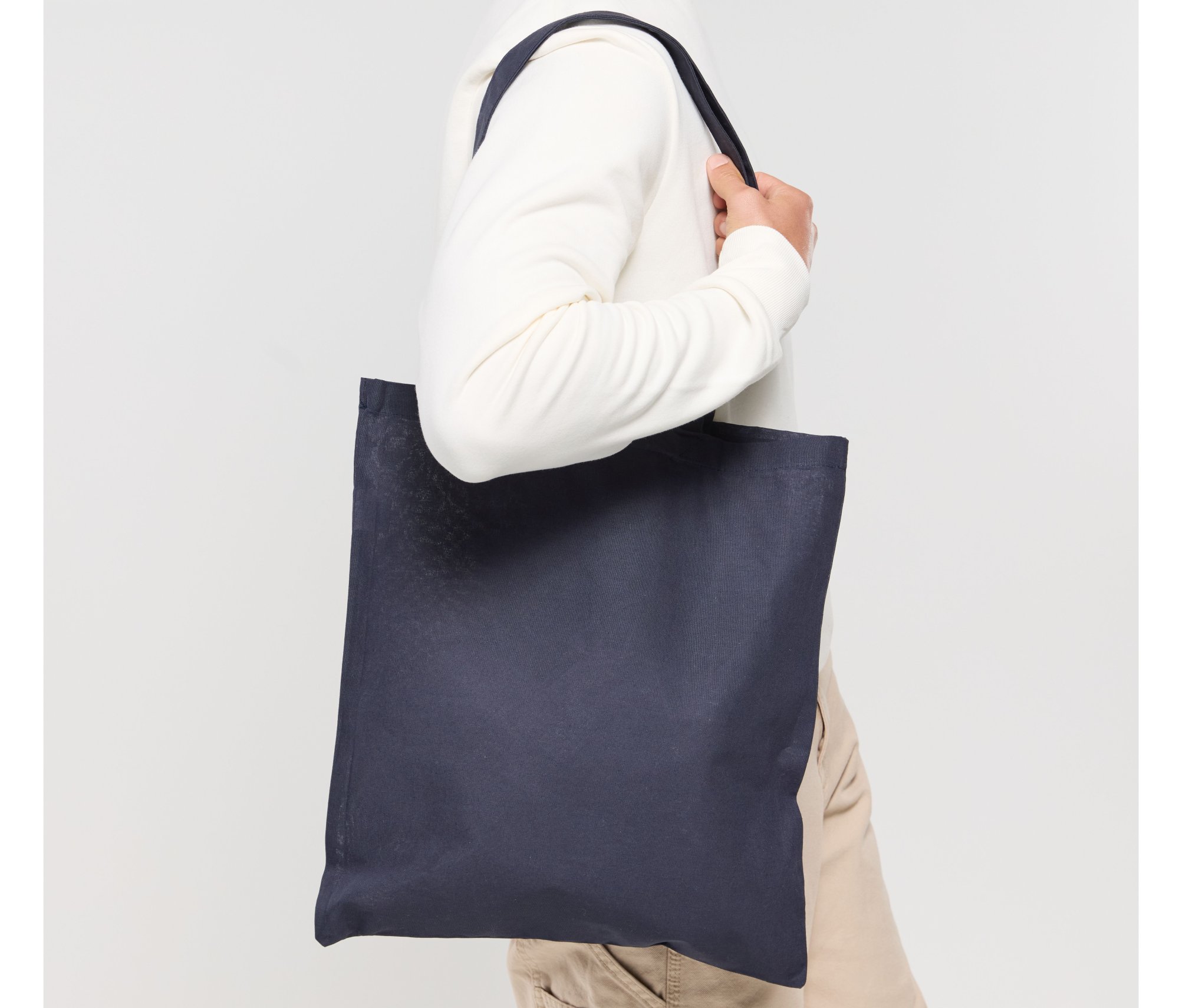 Sac shopping coton anses longues Newgen Large Handle Basic Shopper Sac shopping coton anses longues Newgen Large Handle Basic Shopper