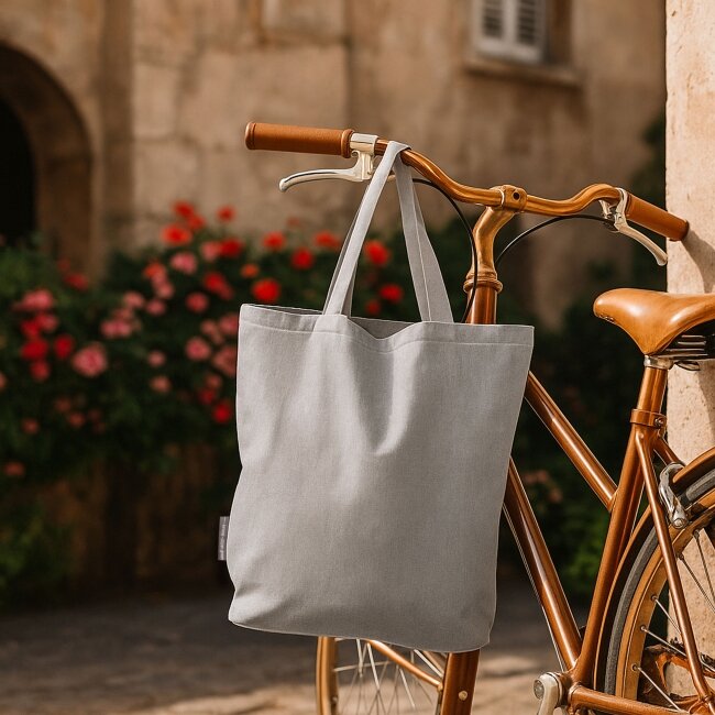 Sac shopping coton recyclé 140g REECO Sac shopping coton recyclé 140g REECO