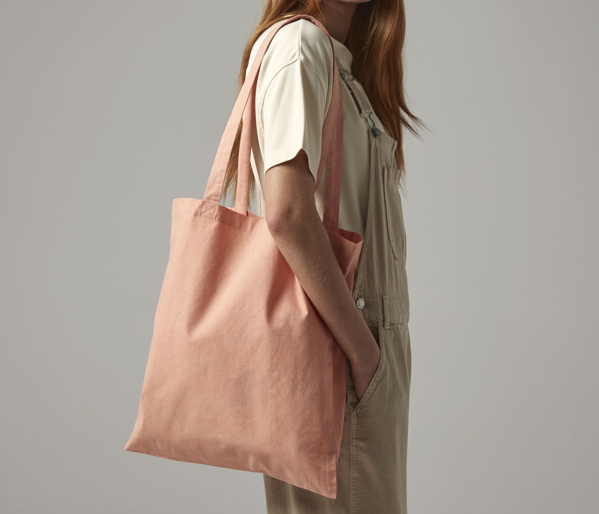 Sac shopping en coton organique teinté naturellement Westford Mill Organic Natural Dyed Bag For Life Sac shopping en coton organique teinté naturellement Westford Mill Organic Natural Dyed Bag For Life