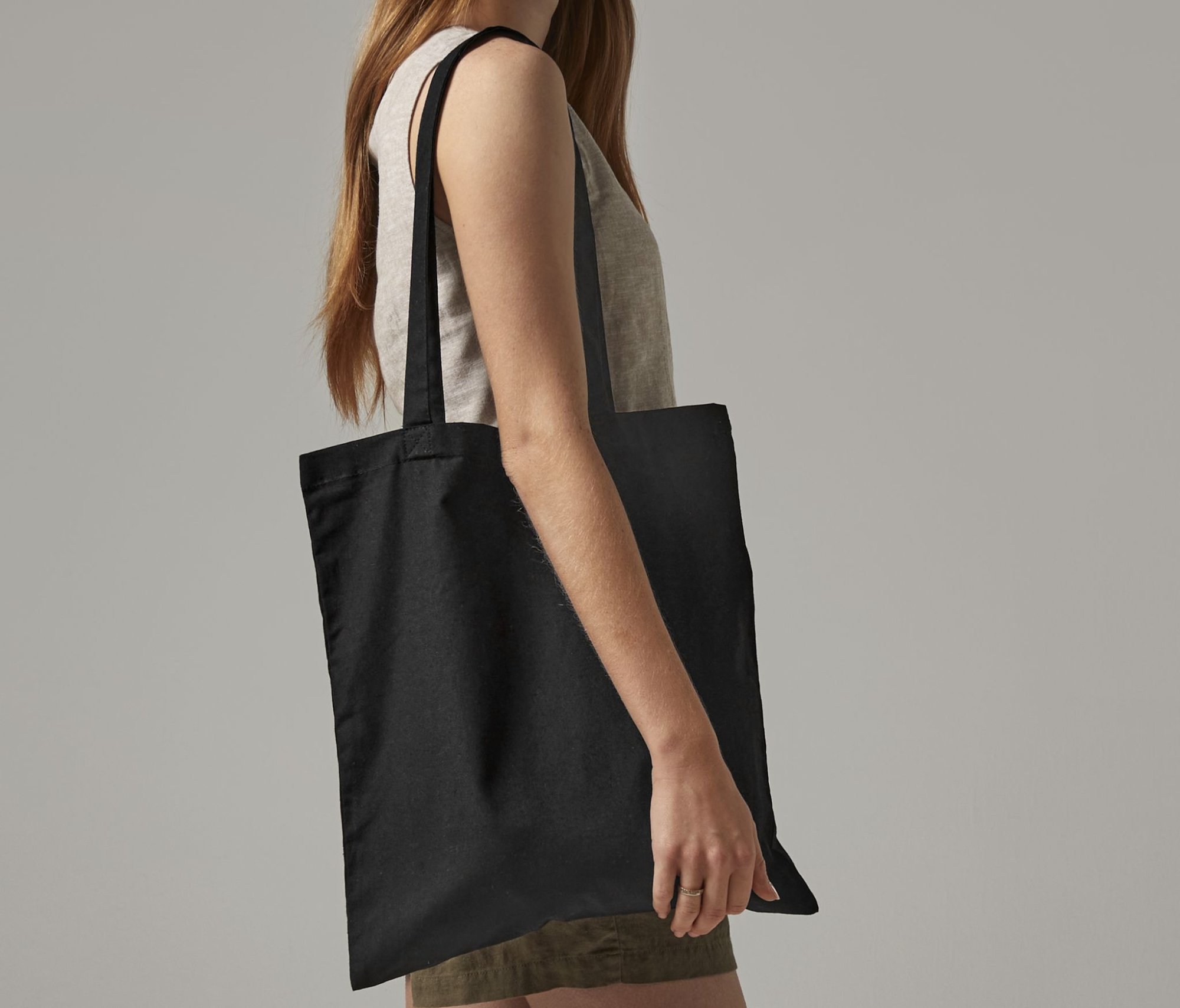 Sac shopping en coton recyclé Westford Mill Recycled Cotton Tote Sac shopping en coton recyclé Westford Mill Recycled Cotton Tote