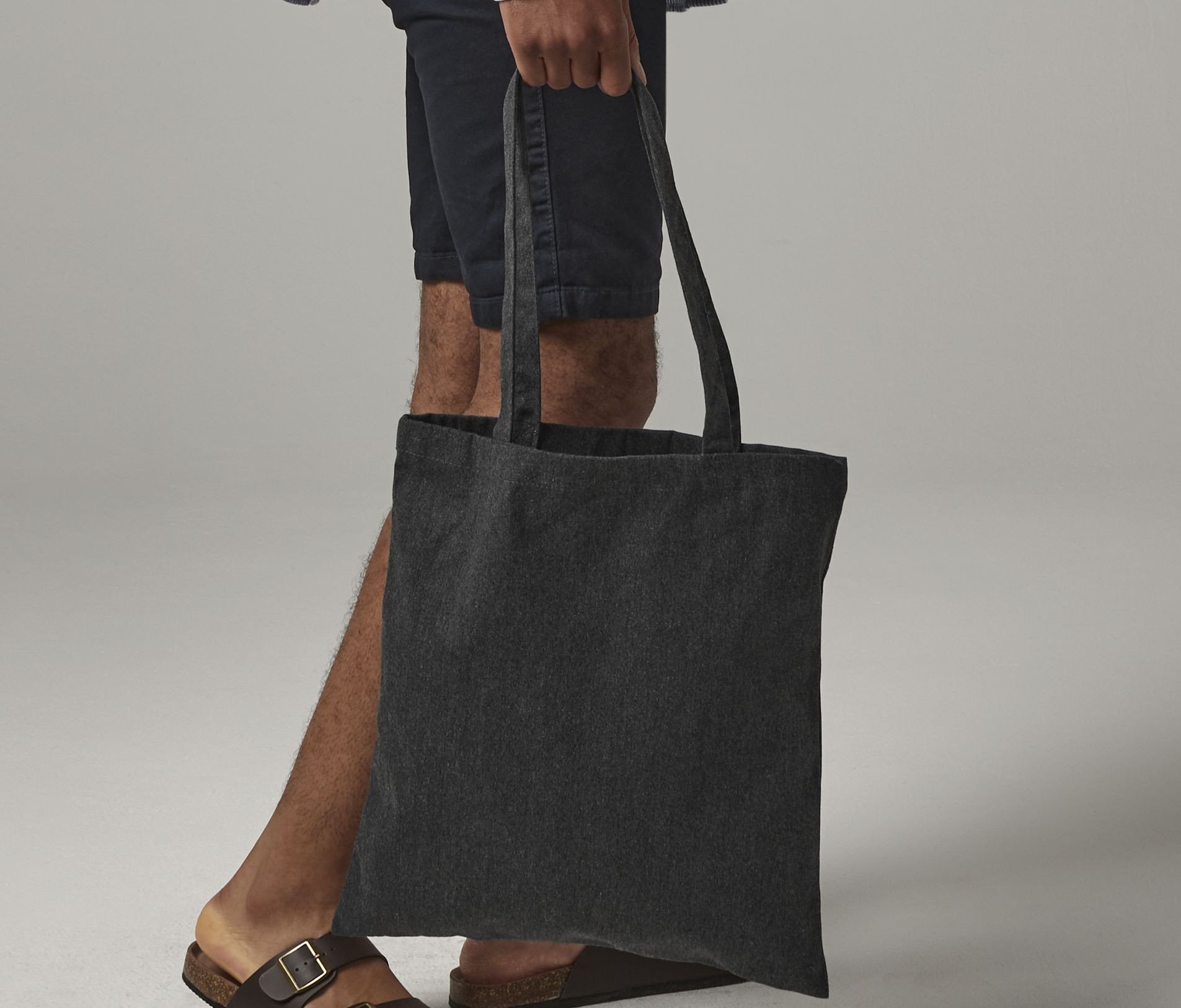 Sac shopping en polycoton recyclé Westford Mill Revive Recycled Tote Sac shopping en polycoton recyclé Westford Mill Revive Recycled Tote