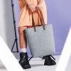 Sac shopping en polyester feutrine Bag Base Premium Felt Tote