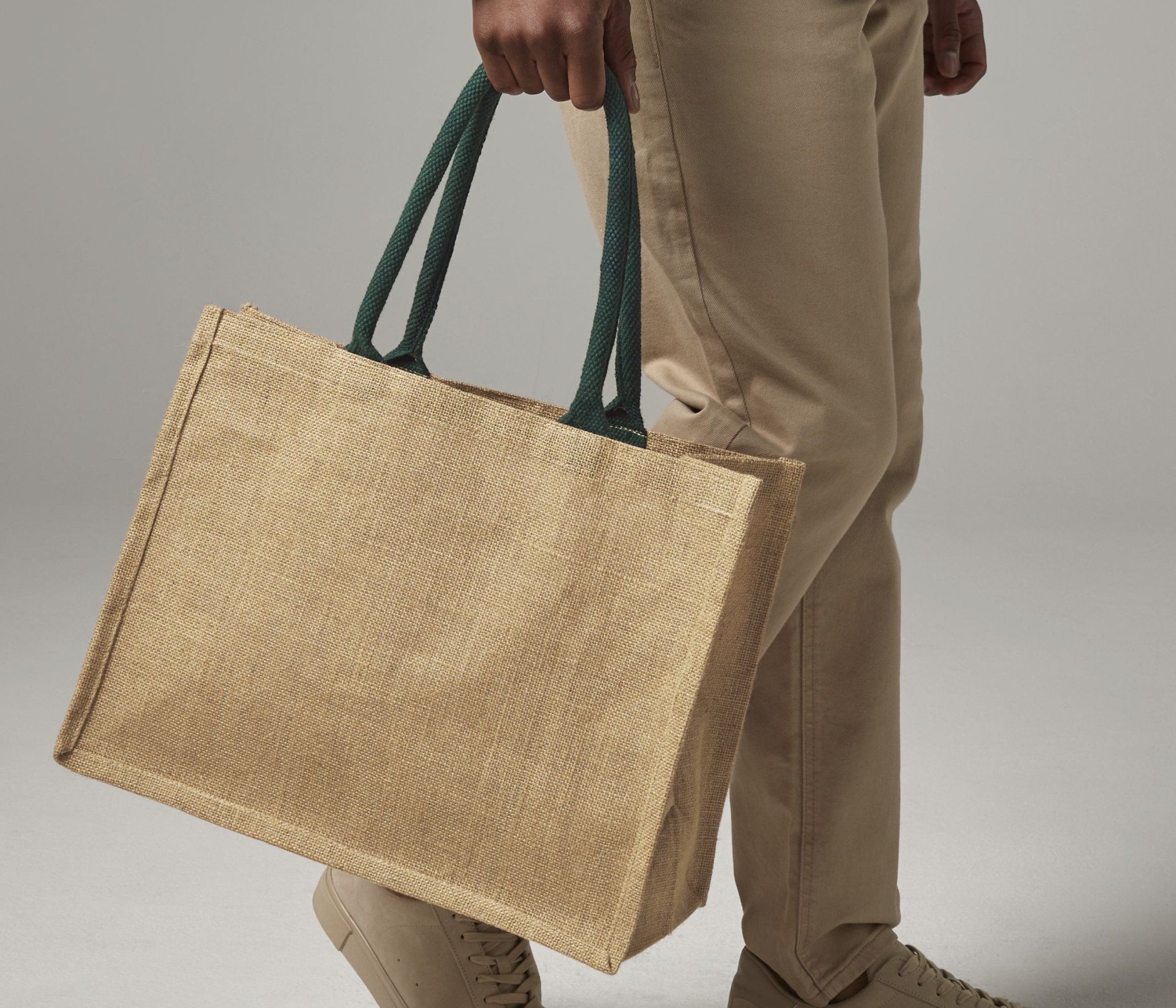 Sac shopping en toile de jute Westford Mill Classic Shopper Sac shopping en toile de jute Westford Mill Classic Shopper
