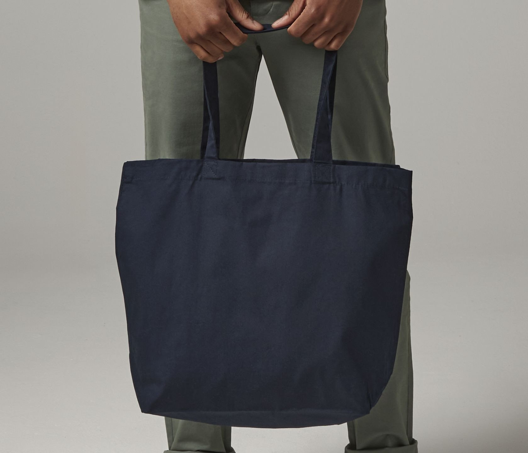 Sac shopping grand volume coton Westford Mill Premium Cotton Maxi Tote Sac shopping grand volume coton Westford Mill Premium Cotton Maxi Tote