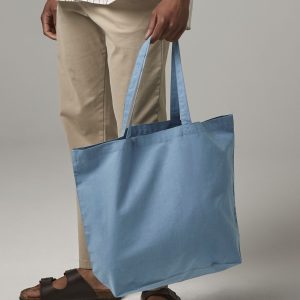 Sac shopping Maxi en coton organique teinté naturellement Westford Mill Organic Natural Dyed Bag For Life